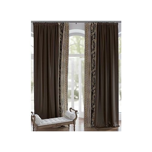 фото Комплект штор томдом норлинс (темно-коричневый)