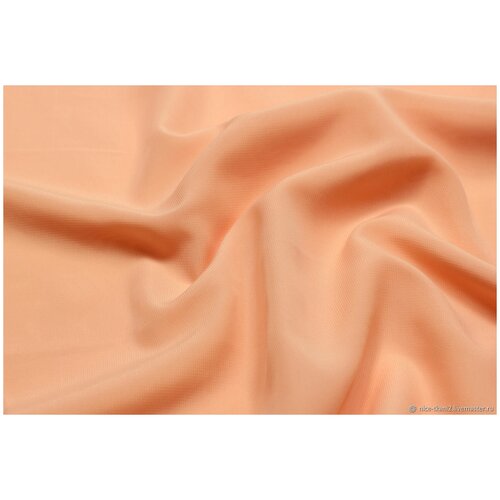 фото Сорочечная ткань для шитья тиси (35%хб, 65%пэ), текса вей, плотность 120г/м3, ширина 1,5*5, персик нет бренда