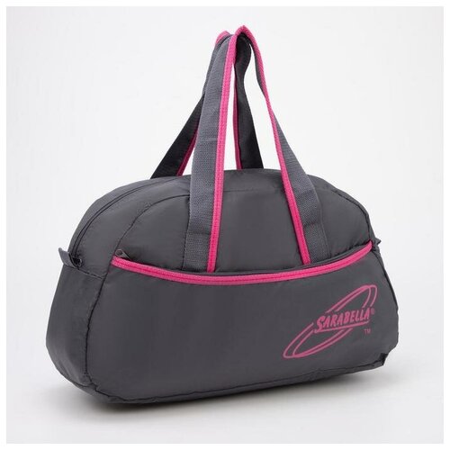 фото Сумка спорт ск 023/1, 45*15*24, отдел на молнии, н/карман, серый 1388696 sarabella
