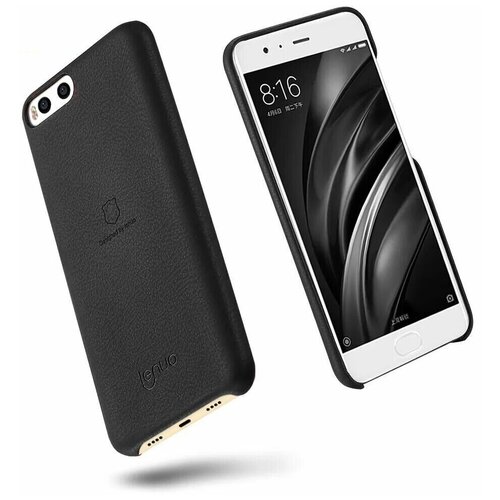 Кожаная накладка LENUO для Xiaomi Mi6 (черный)