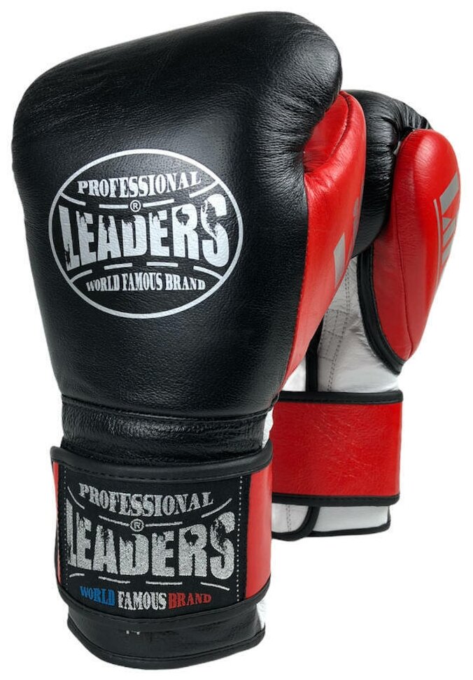 Боксерские перчатки LEADERS Lite Series красные
