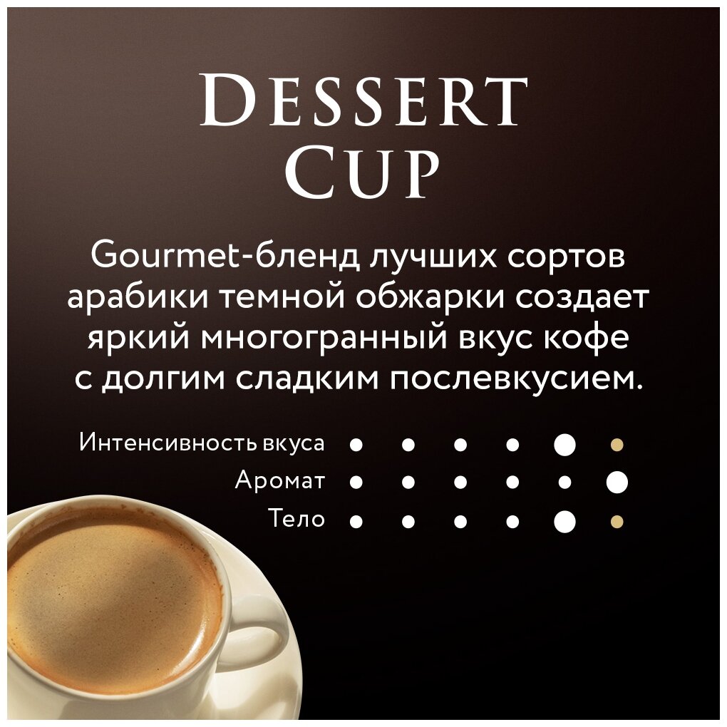 Кофе в зёрнах Jardin Dessert Cup (Дессерт Кап) 500 гр. арт.0546-08-1 - фотография № 12