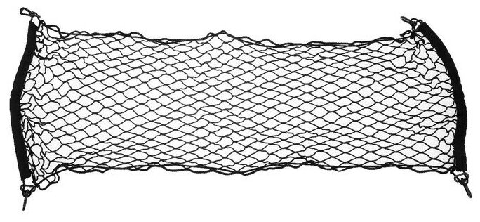 Сетка багажная TORSO 110×40 см 4 крючка 7619242