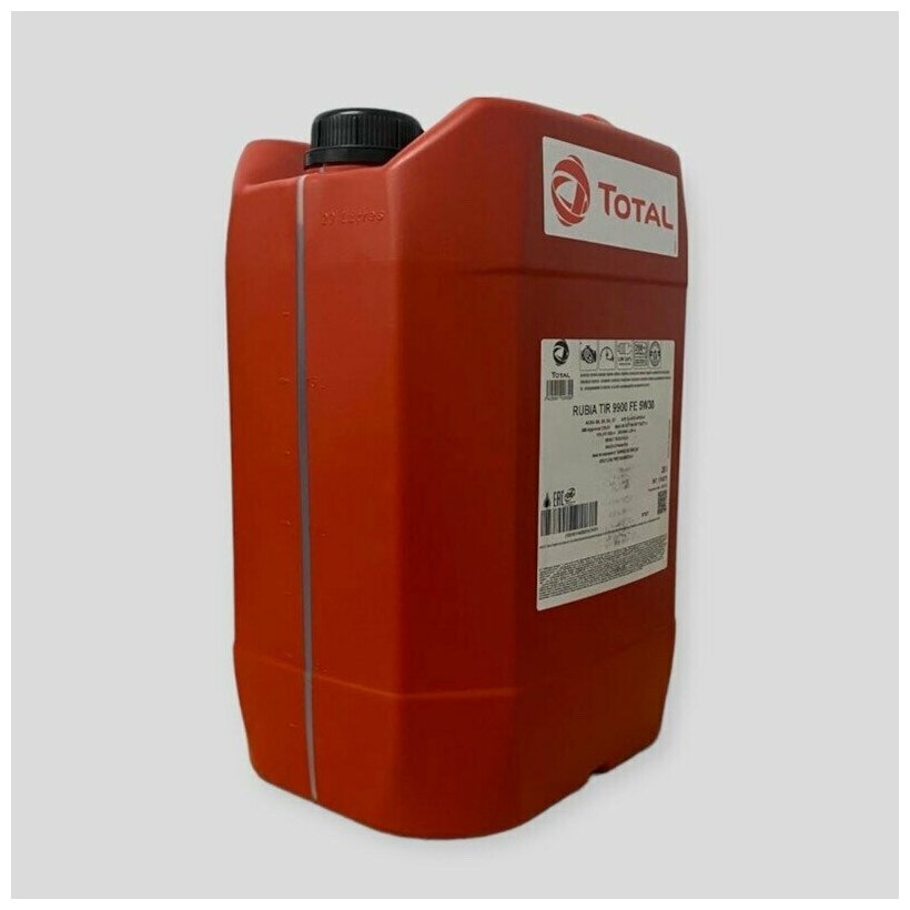 Синтетическое моторное масло TOTAL Rubia TIR 9900 FE 5W30, 5 л —  .