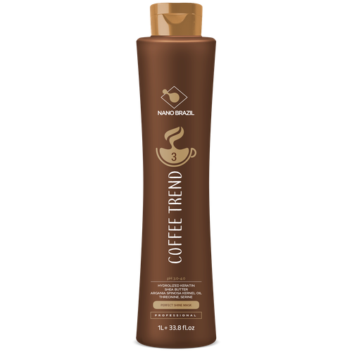 Завершающая маска COFFEE TREND PERFECT SHINE MASK 3 шаг, 1000 мл набор coffee trend 3 шага