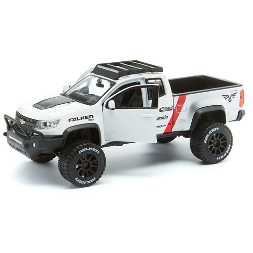 Maisto Машинка Chevrolet Colorado ZR2 2017, 1:27, белая