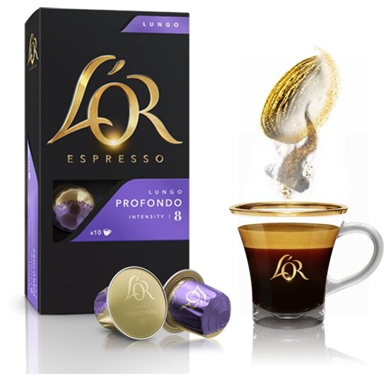 Кофе в капсулах L’OR Espresso Lungo Profondo, 100 порций - фотография № 12