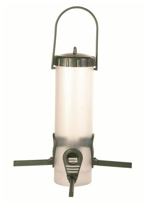 фото Trixie Кормушка для птиц уличная, 450мл/23см, 4 жердочки, (пластик)