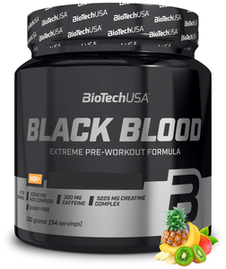 Фото BioTech Black Blood NOX+ - 330 грамм, тропический