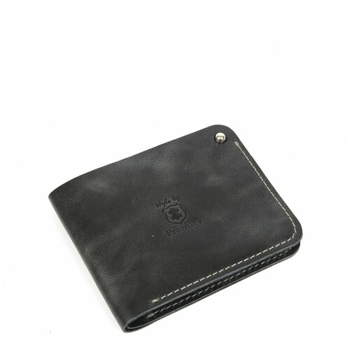 фото Кошелек женский из натуральной кожи, маленький бумажник для денег, портмоне на каждый день черный cro-m-58-30 нет бренда