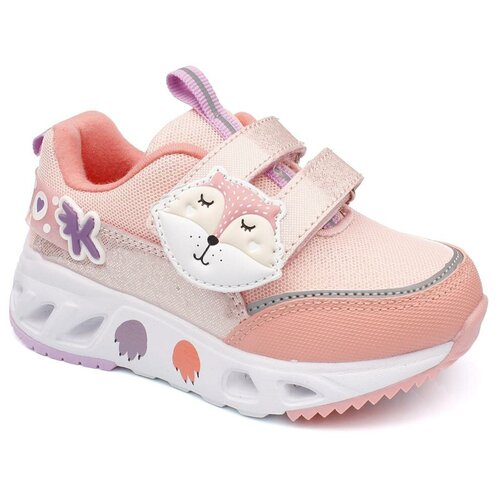 фото Кроссовки kakadu, летние, светящиеся, размер 29, оранжевый