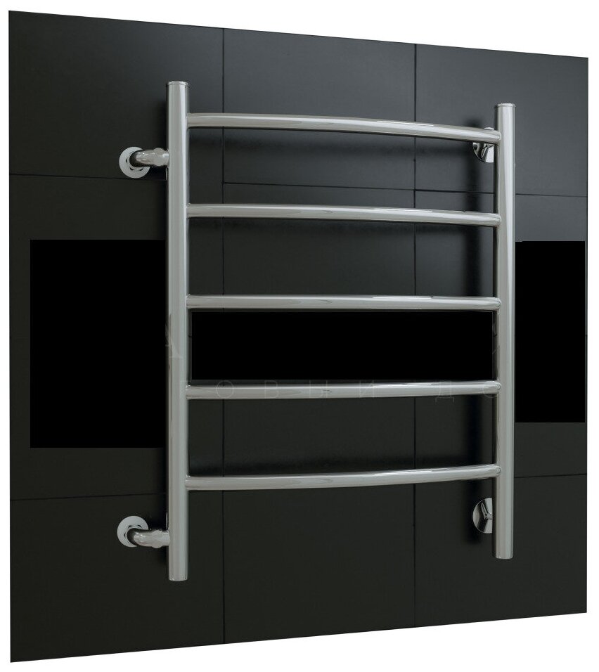 Полотенцесушитель 40х70 лесенка 5 дуговых перекладин