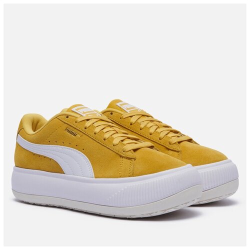 Кроссовки PUMA Женские кроссовки Puma Suede Mayu 353237, размер 38.5, желтый