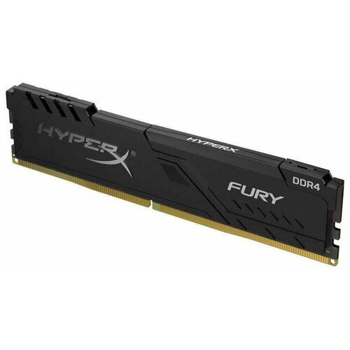 Оперативная память HyperX FURY Black DDR4 2666 МГц 1x8 ГБ HX426C16FB8 чёрный 259000₽