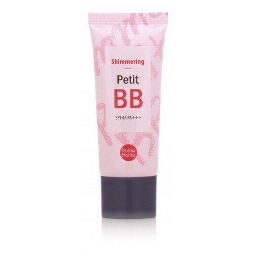 Holika Holika ББ-крем для лица придающий сияние тон 01 слоновая кость Petit BB Shimmering SPF 45 PA+++, 30 мл