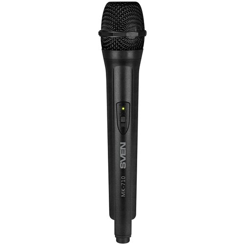 Беспроводной микрофон SVEN MK-710, черный (VHF диапазон)