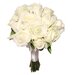 Белые розы невесте 