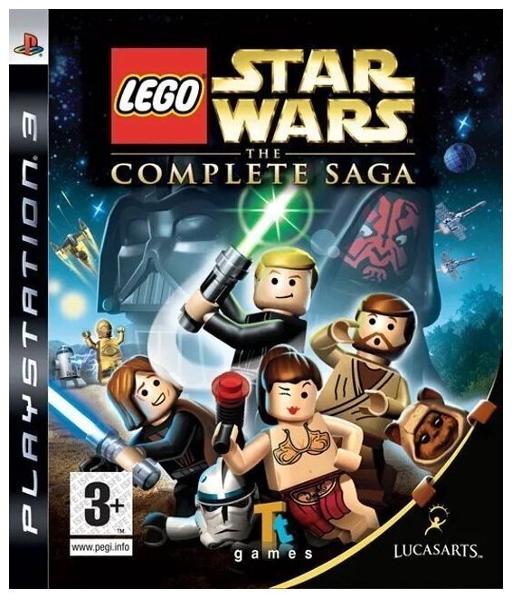 Игра LEGO Star Wars: The Complete Saga Playstation 3, Английская версия