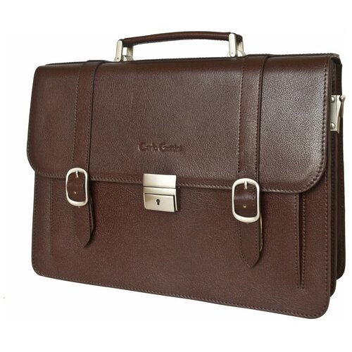 Кожаный портфель Carlo Gattini Tolmezzo brown (арт. 2023-31)