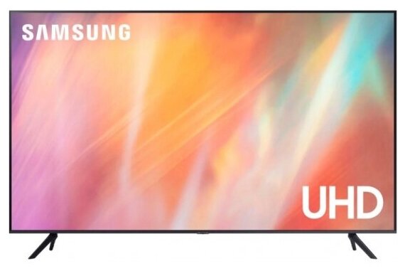 Телевизор Samsung UE75AU7100UX, 4K Ultra HD, титановый