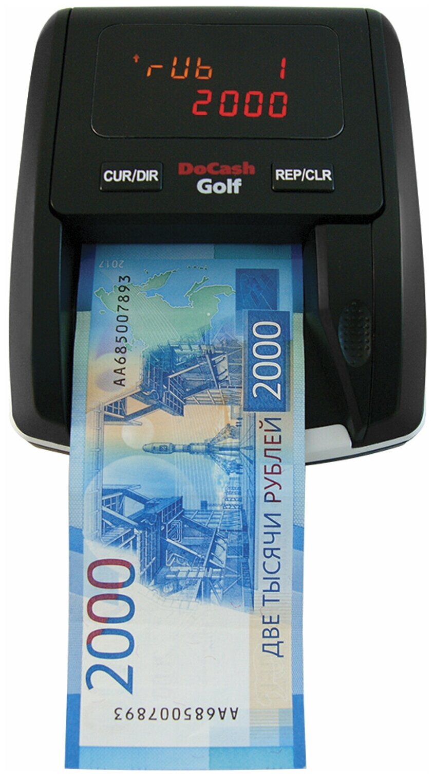 Детектор банкнот DoCash Golf автоматический рубли АКБ - фото №11