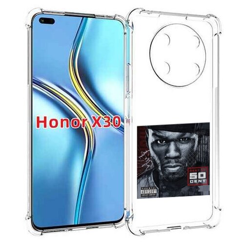 Чехол MyPads 50 Cent - Best Of для Honor X30 / Magic4 Lite 5G задняя-панель-накладка-бампер чехол mypads 50 cent gun bros для honor x30 magic4 lite 5g задняя панель накладка бампер