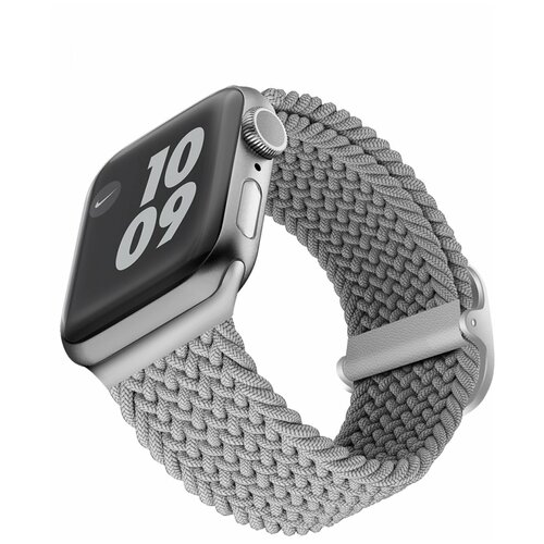 Ремешок для Apple Watch 45mm,44mm,42mm Viva Madrid Crisben Ash Grey,сменный браслет для эпл вотч,гипоаллергенный ремешок
