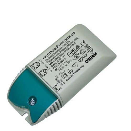 OSRAM HTM 70/230-240 трансформатор электронный НALOTRONIC® -COMPACT- HTM 20-70W 12V