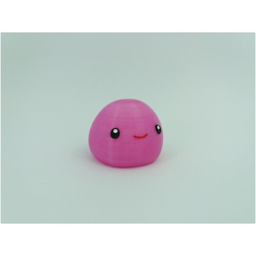 Купить Фигурка персонажа игры Slime Rancher - Pink Slime (Розовый Слайм), Ekoprint3d, розовый, пластик, female