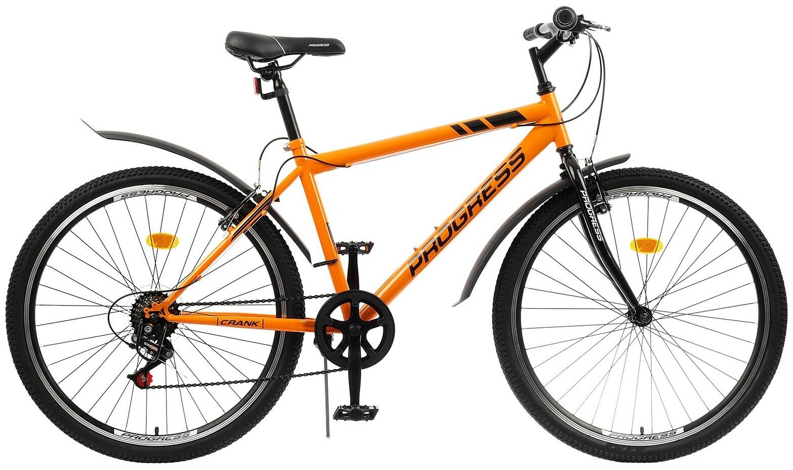 Велосипед 26" Progress модель Crank RUS, цвет оранжевый, размер 19"