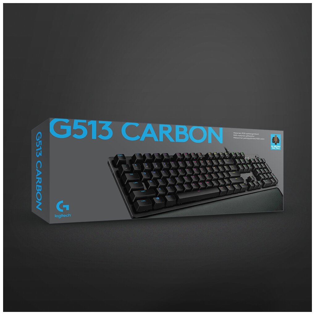 Механическая клавиатура Logitech Mechanical Gaming G513 Carbon