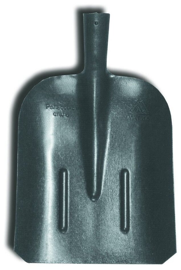 Лопата совковая тип 2 из рельсовой стали - фотография № 1
