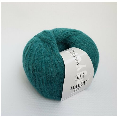 Пряжа Malou Light Lang Yarns( Малоу Лайт), цвет .0074 джунгли, 50 гр 190 м, 1 моток