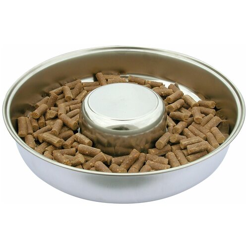 Миска SHOW TECH для щенков, металлическая, 29см