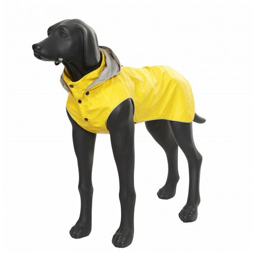 Дождевик для собак RUKKA Stream желтый, размер 65