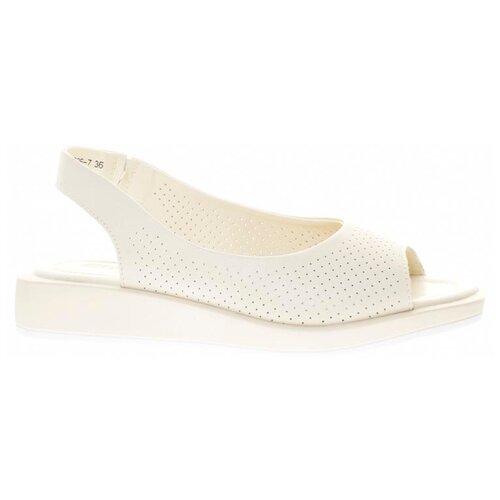 фото Тофа tofa босоножки женские, размер 38, цвет бежевый, артикул 213226-7