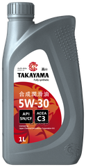 TAKAYAMA Масло Моторное Takayama Motor Oil 5w-30 1 Л 605530