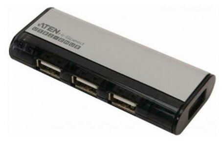 Концентратор USB 20 Aten UH284Q6UH284Q9Z 4 x USB 20 черный