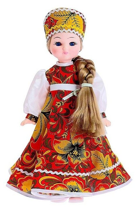 Кукла Мир кукол Василина Хохлома, 45 см, микс 4136371 разноцветный