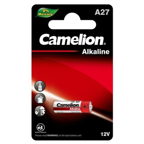 Батарейка Camelion Alkaline A27 (LR27A) BL-1