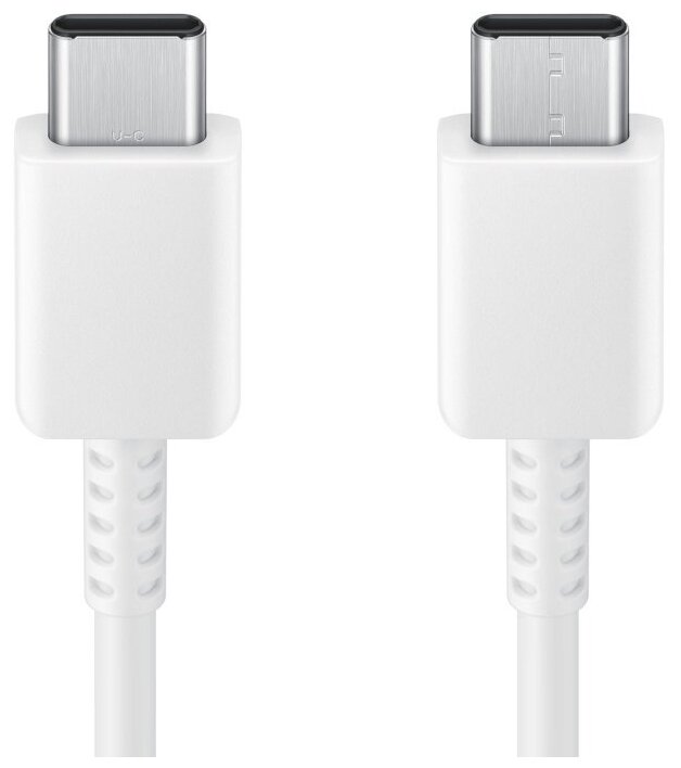 Аксессуар Samsung USB Type-C - USB Type-C 3A 1.8m White EP-DX310JWRGRU