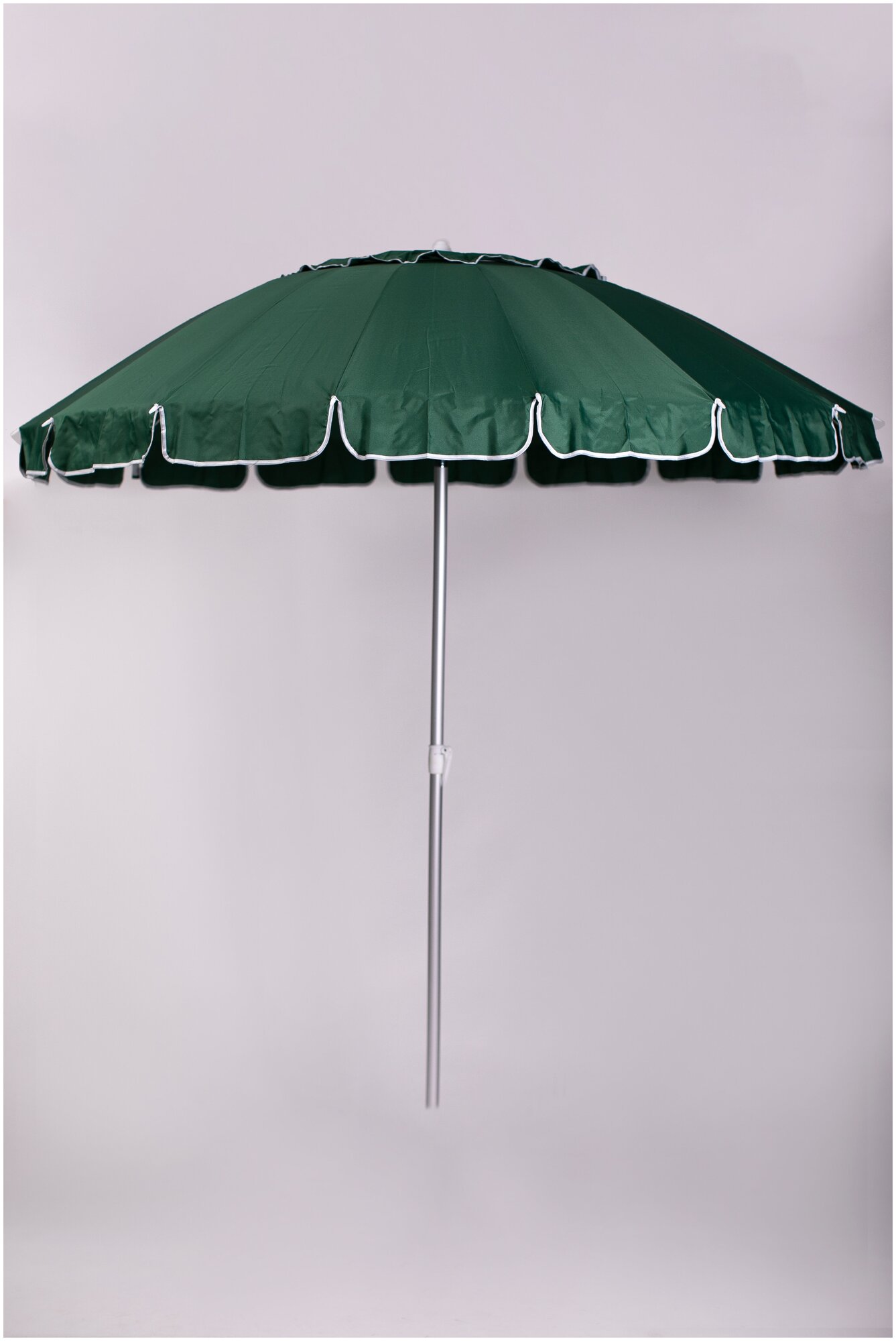 Зонт пляжный, солнцезащитный 2.2 м 16 спиц, . ткань-оксфорд, с клапаном, с наклоном. основание-алюминий - фотография № 1
