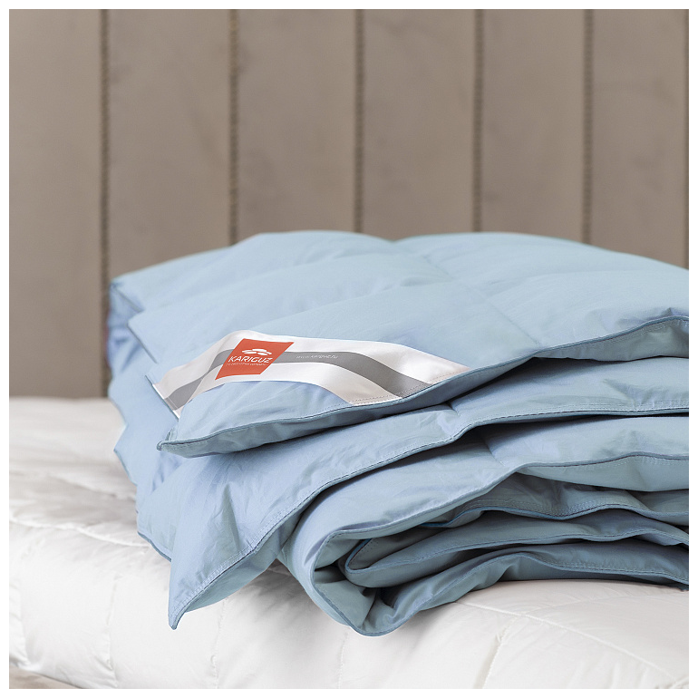 Одеяло пуховое всесезонное KARIGUZ Classic, КЛ21-7-3, 200х220 - фотография № 6