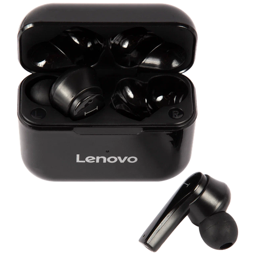 Bluetooth гарнитура Lenovo QT82 Black