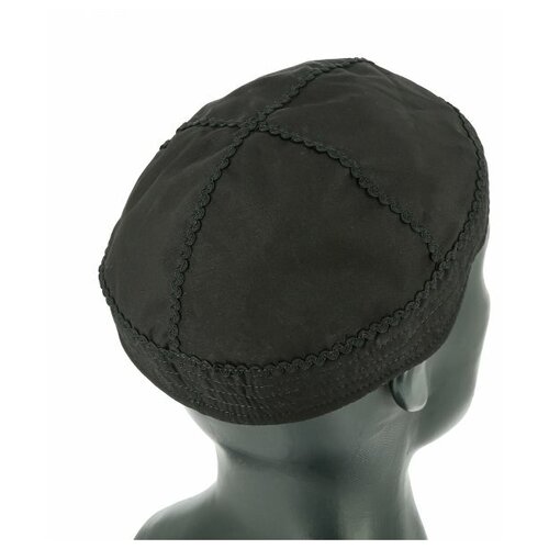 Шапка  летняя, хлопок, размер 58, черный