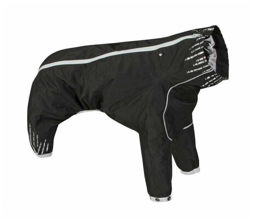 933095 Комбинезон для собак Hurtta Downpour Suit 50L Чёрный