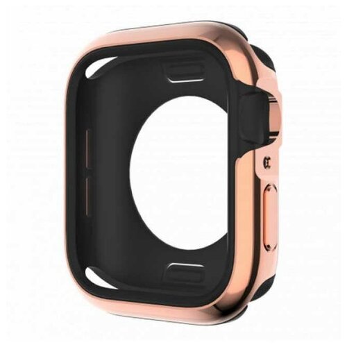 Бампер SwitchEasy Odyssey для Apple Watch 4 и 5, 44 мм, цвет: розовое золото