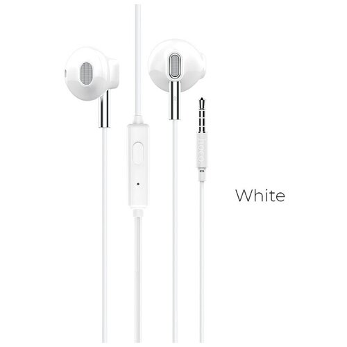 Проводные наушники HOCO M57 Sky Jack 35mm 12 м белый контроллер с микрофоном 55000₽