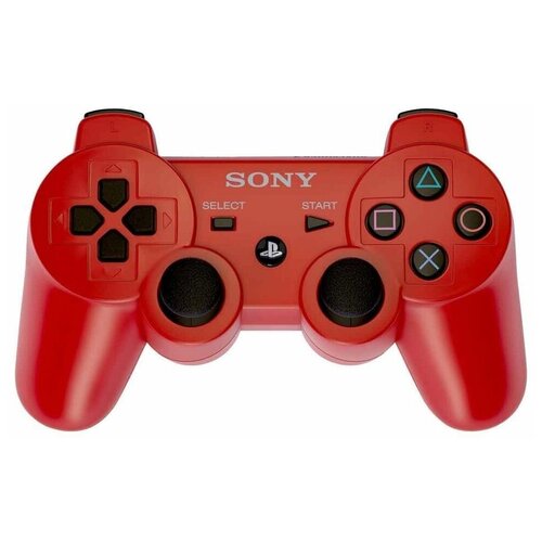 Джойстик/Геймпад беспроводной DualShock3, красный