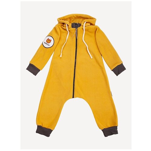 фото Комбинезон bambinizon, размер 92, желтый